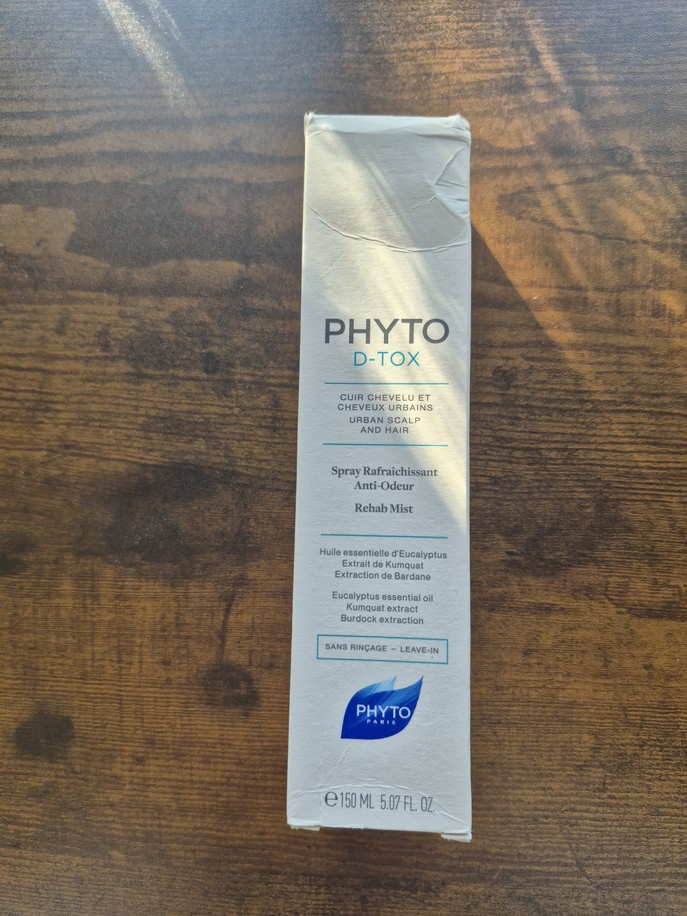 Phyto D-Tox Rehab Mist Spray — Refreshing Leave-In Scalp Spray in White